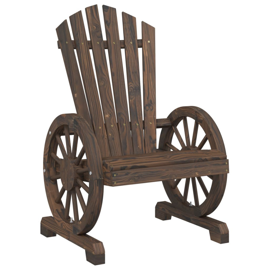 Tuinstoelen 4 St Adirondack Massief Vurenhout Beige En Antraciet