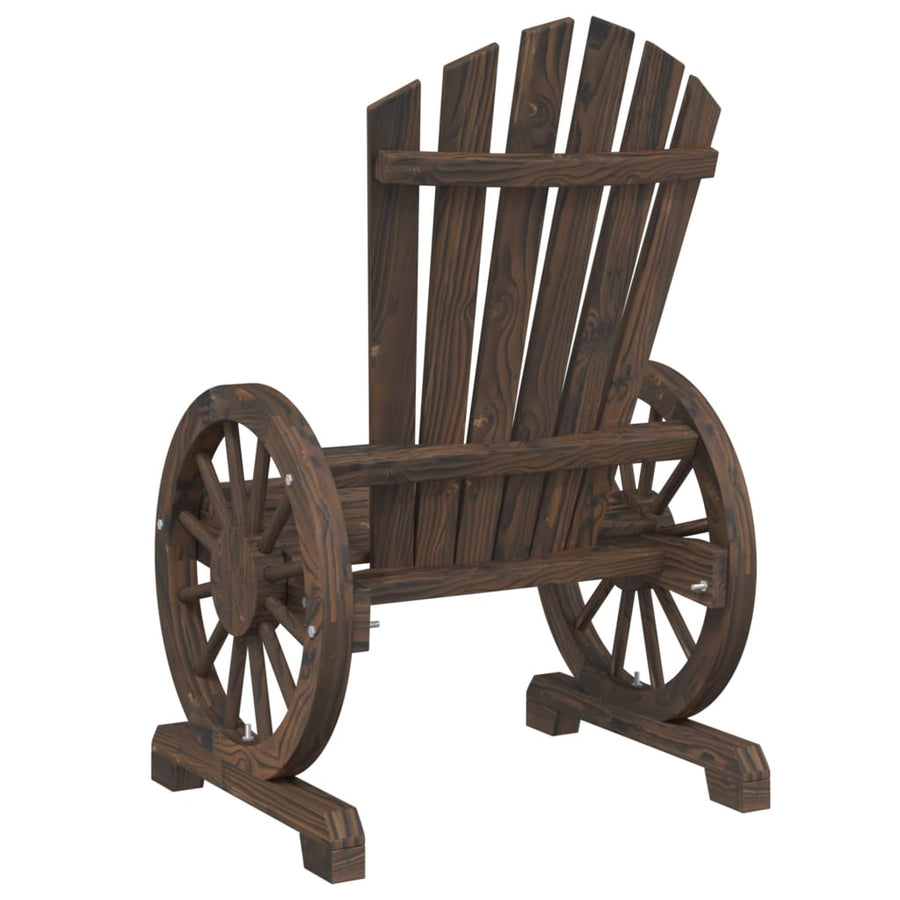 Tuinstoelen 4 St Adirondack Massief Vurenhout Beige En Antraciet