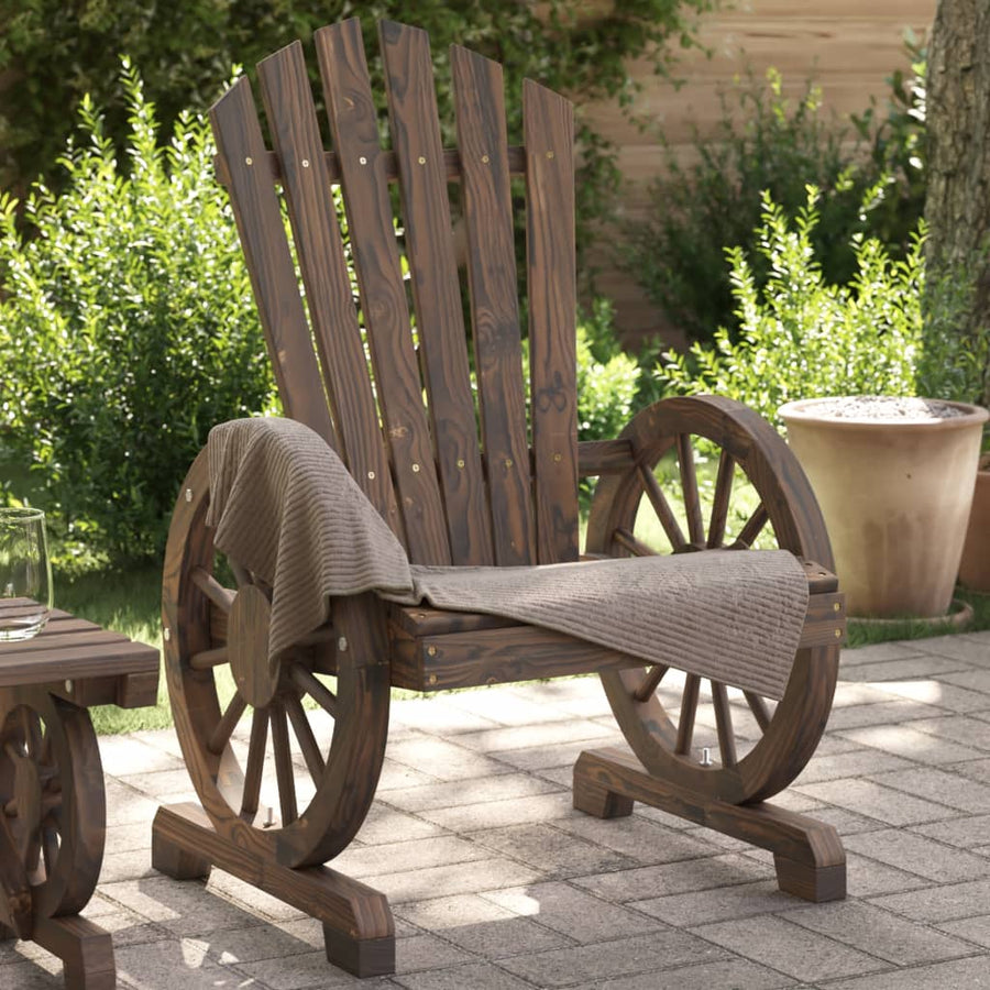 Tuinstoelen 4 St Adirondack Massief Vurenhout Beige En Antraciet