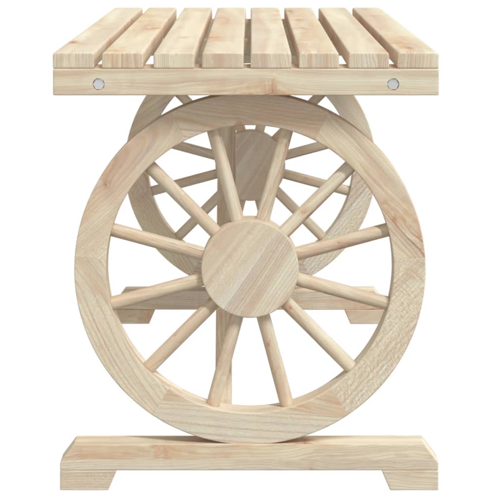 5-Delige Tuinset Massief Vurenhout Beige En Antraciet