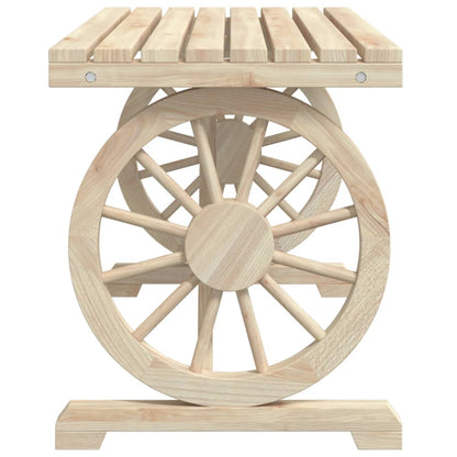 5-Delige Tuinset Massief Vurenhout Beige En Antraciet