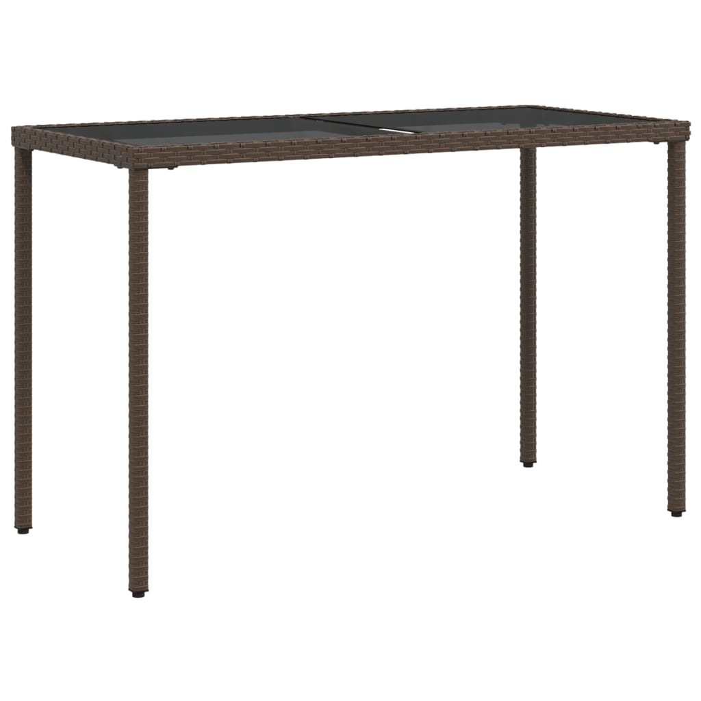 5-Delige Tuinset Met Kussens Poly Rattan Bruin