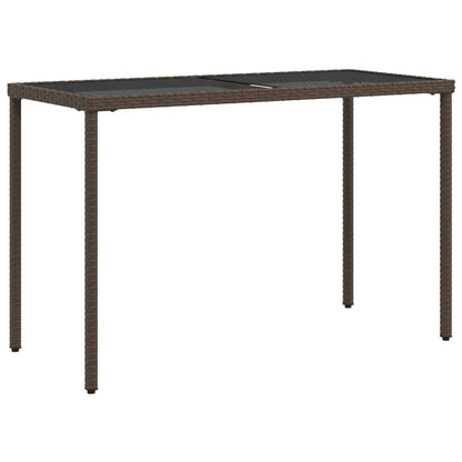 5-Delige Tuinset Met Kussens Poly Rattan Bruin