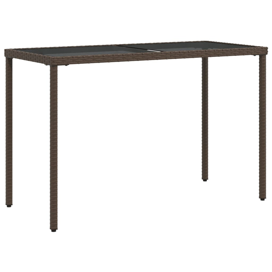 5-Delige Tuinset Met Kussens Poly Rattan Bruin
