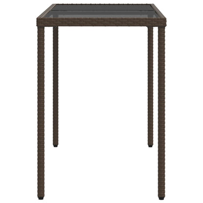 5-Delige Tuinset Met Kussens Poly Rattan Bruin