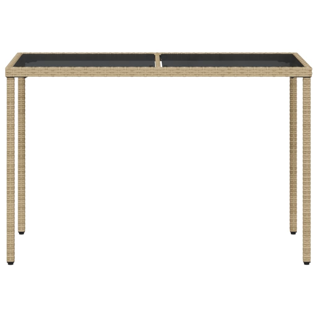 5-Delige Tuinset Met Kussens Poly Rattan Beige