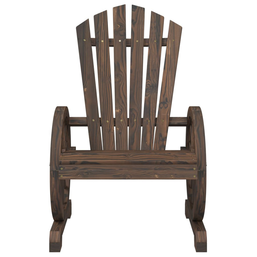 Tuinstoel Adirondack Massief Vurenhout