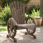 Tuinstoelen 2 stuks Adirondack massief vurenhout