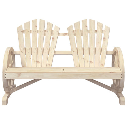 Tuinstoel 2-Zits Adirondack Massief Vurenhout