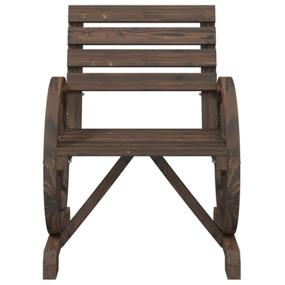 Tuinstoel 58X58X78,5 Cm Massief Vurenhout