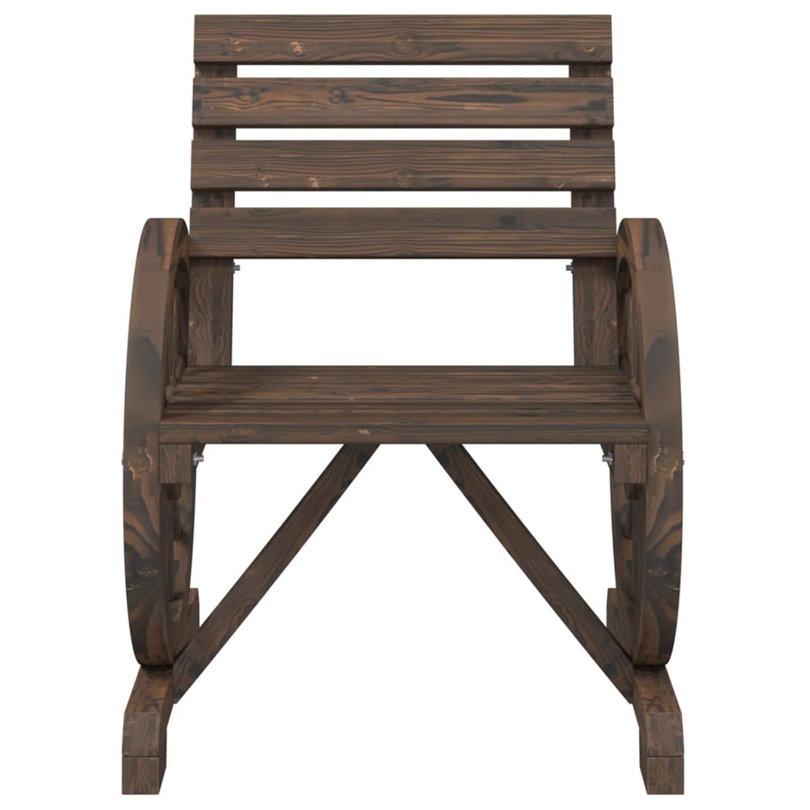 Tuinstoel 58X58X78,5 Cm Massief Vurenhout