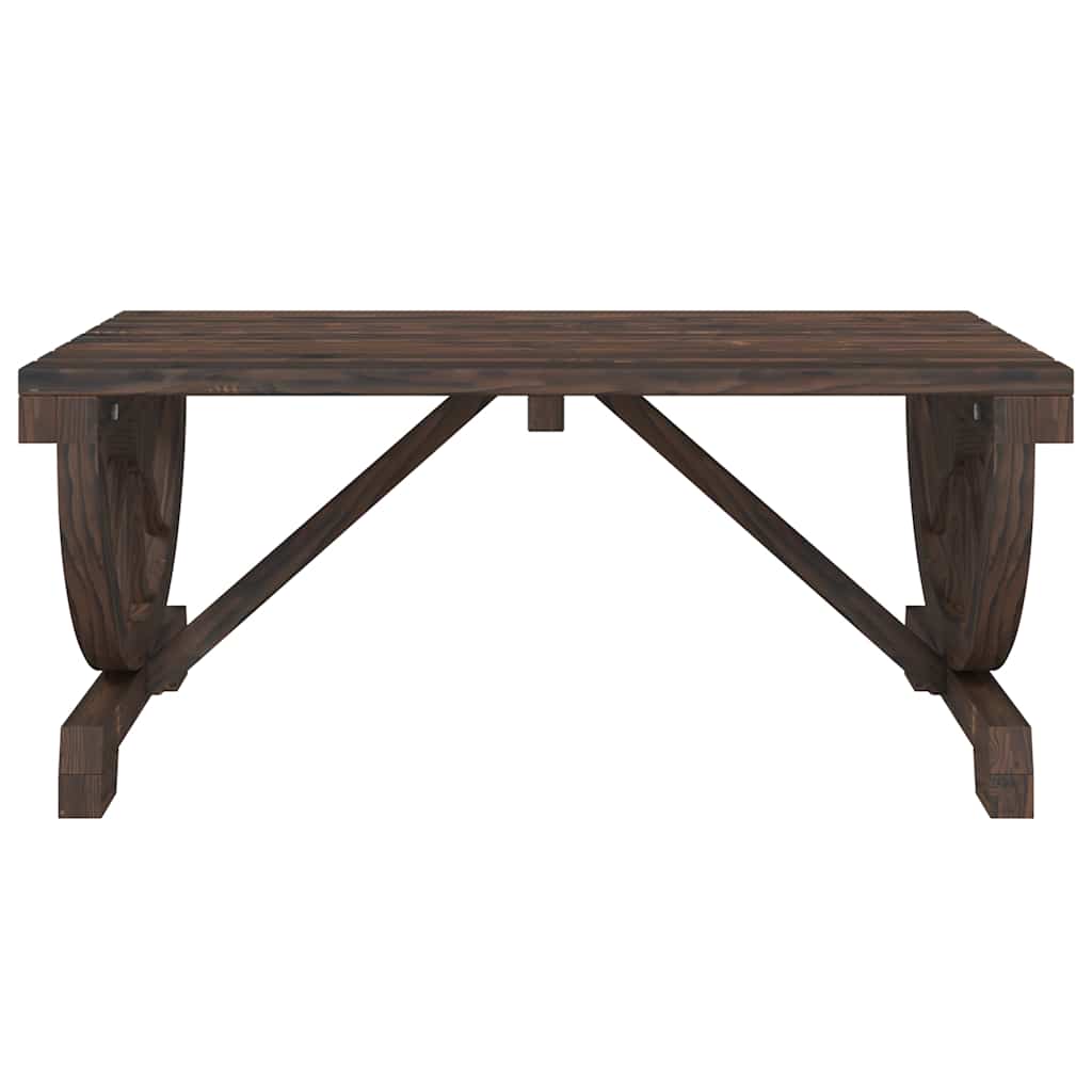 Tuintafel 90x50x40 cm massief vurenhout
