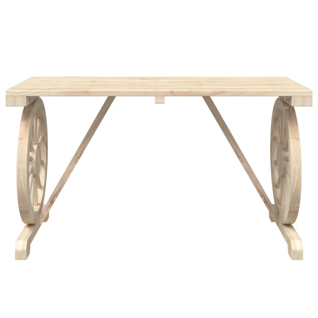 Tuintafel 115x55x65 cm massief vurenhout