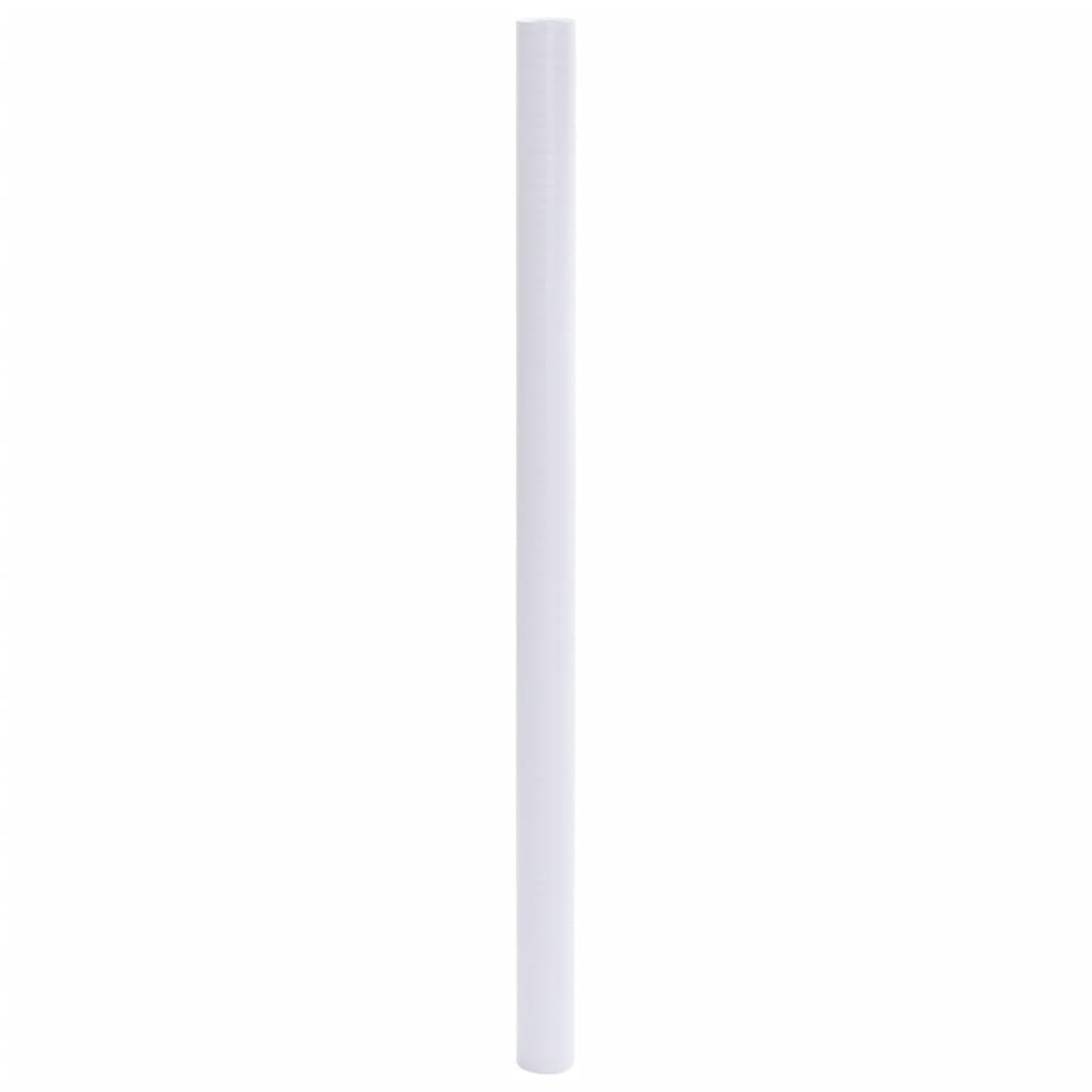Raamfolie mat 60x500 cm PVC grijs
