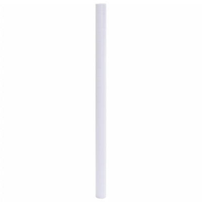 Raamfolie mat 60x500 cm PVC grijs