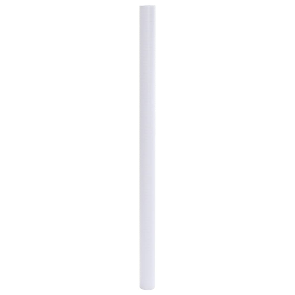 Raamfolie mat 60x1000 cm PVC grijs