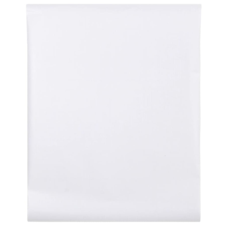 Raamfolie mat 45x1000 cm PVC wit