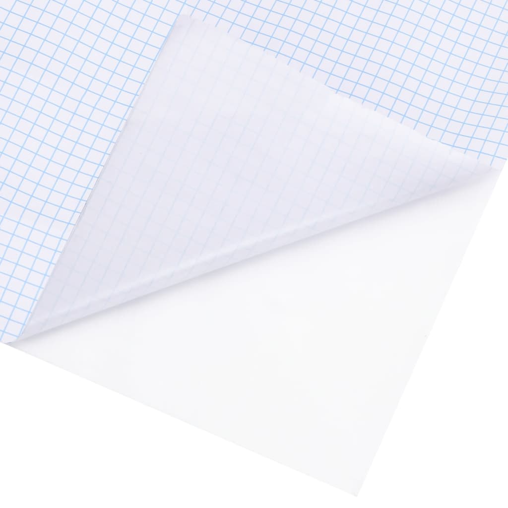 Raamfolie mat 60x1000 cm PVC wit