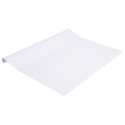 Raamfolie mat 90 x 1000 cm PVC wit