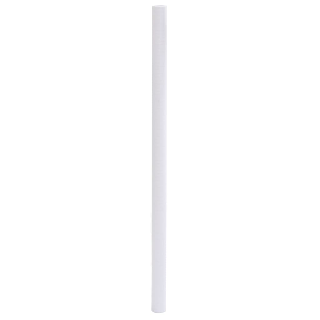 Raamfolie mat 90 x 1000 cm PVC wit