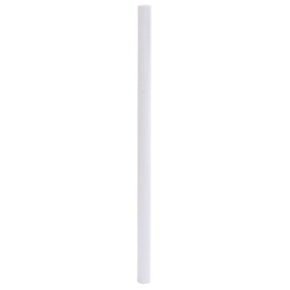 Raamfolie mat 90 x 1000 cm PVC wit