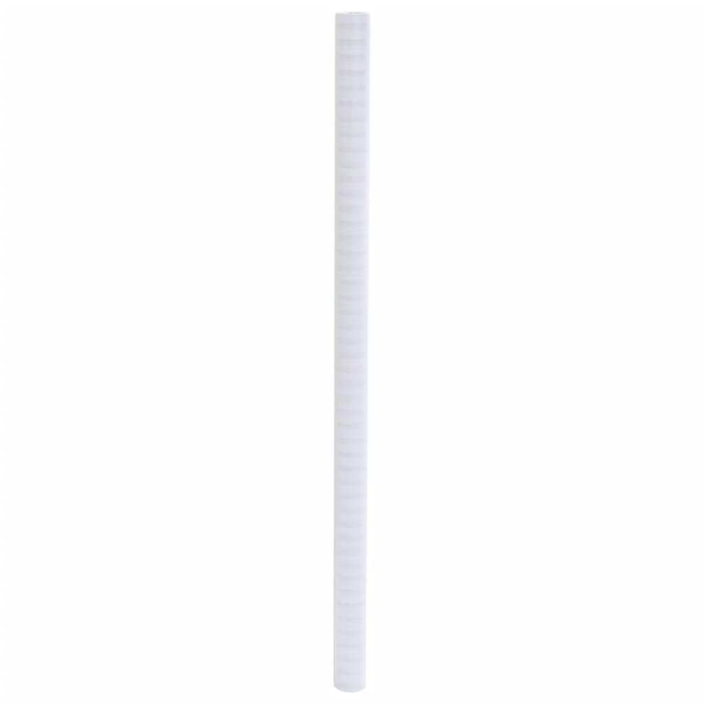 Raamfolie strepenpatroon mat 45x500 cm PVC