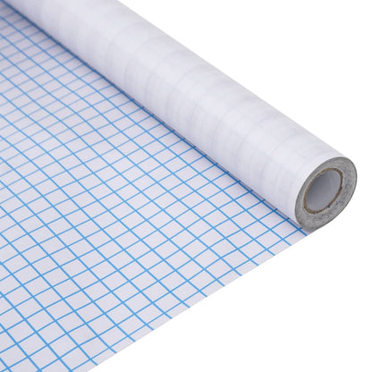 Raamfolie strepenpatroon mat 45x500 cm PVC