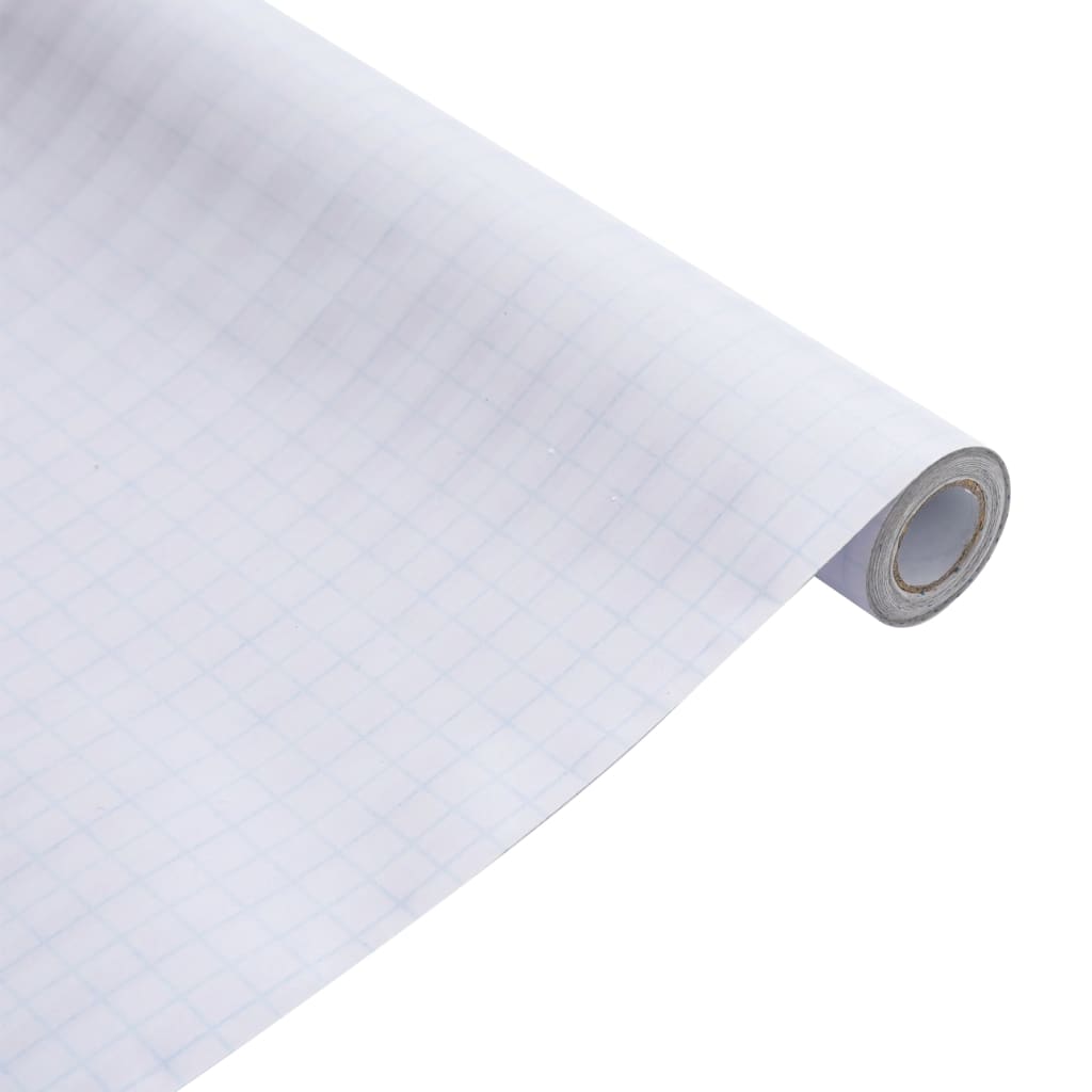 Raamfolie Strepenpatroon Mat 45X2000 Cm Pvc 1 0.45 x 20 m Mat gestreept