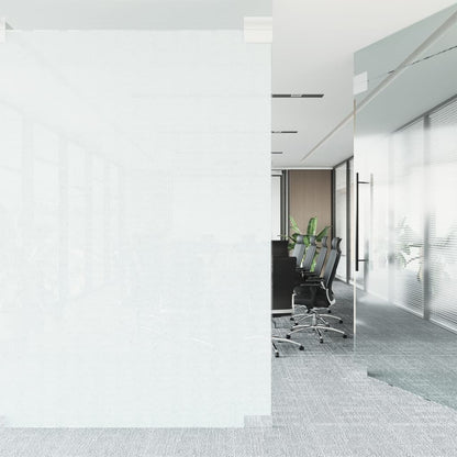 Raamfolie strepenpatroon mat 60x500 cm PVC