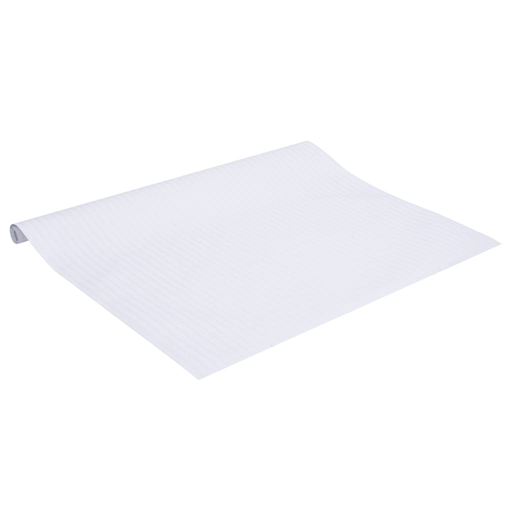 Raamfolie strepenpatroon mat 60x500 cm PVC