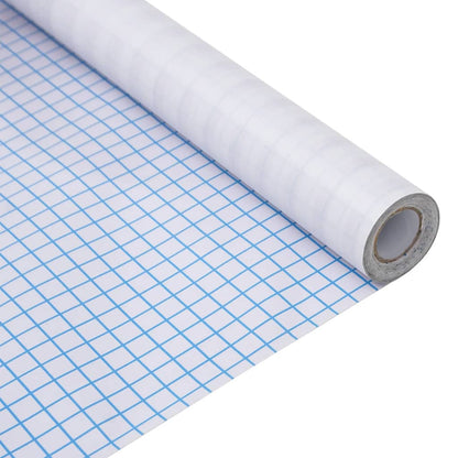 Raamfolie strepenpatroon mat 60x500 cm PVC