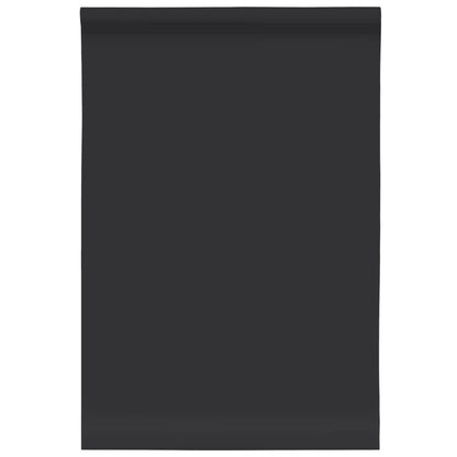 Meubelfolie Zelfklevend 90X500 Cm Pvc Matzwart