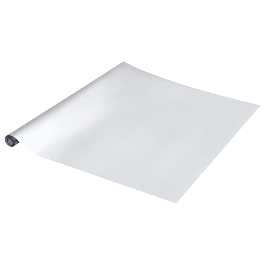Meubelfolie Zelfklevend 90X500 Cm Pet Zilverkleurig