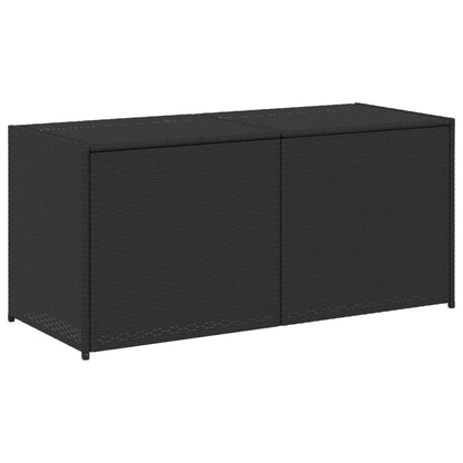 Tuinbox 283 L Poly Rattan Zwart
