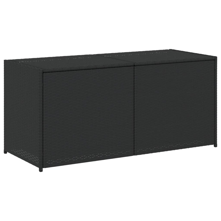 Tuinbox 283 L Poly Rattan Zwart