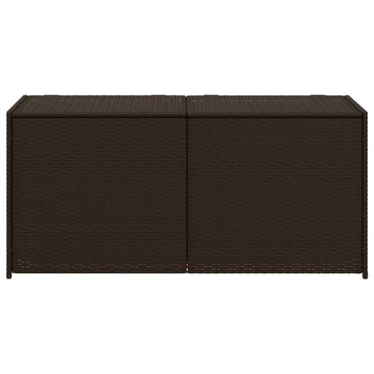 Tuinbox 283 L Poly Rattan Bruin
