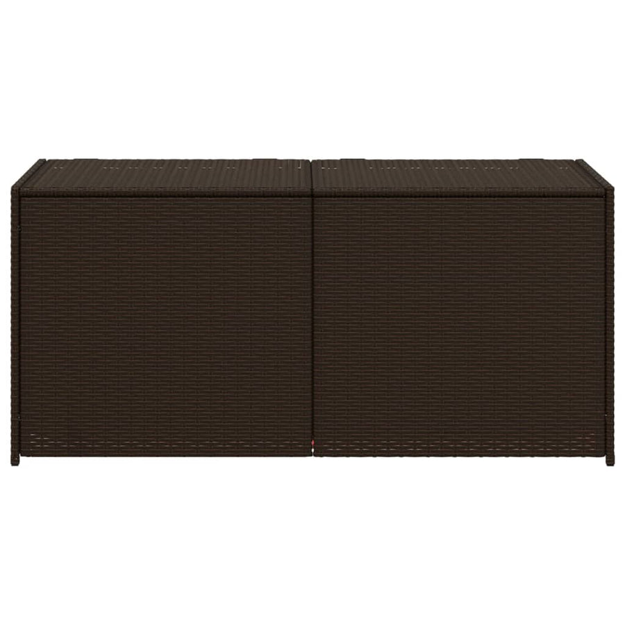 Tuinbox 283 L Poly Rattan Bruin