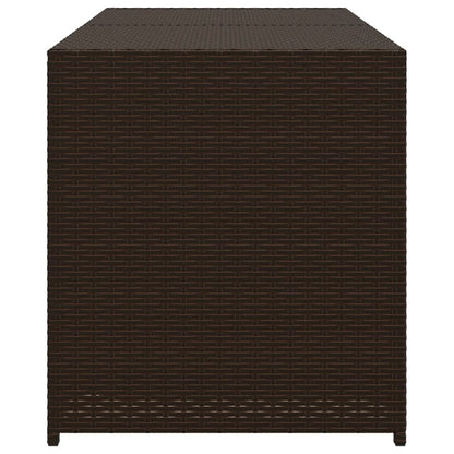 Tuinbox 283 L Poly Rattan Bruin