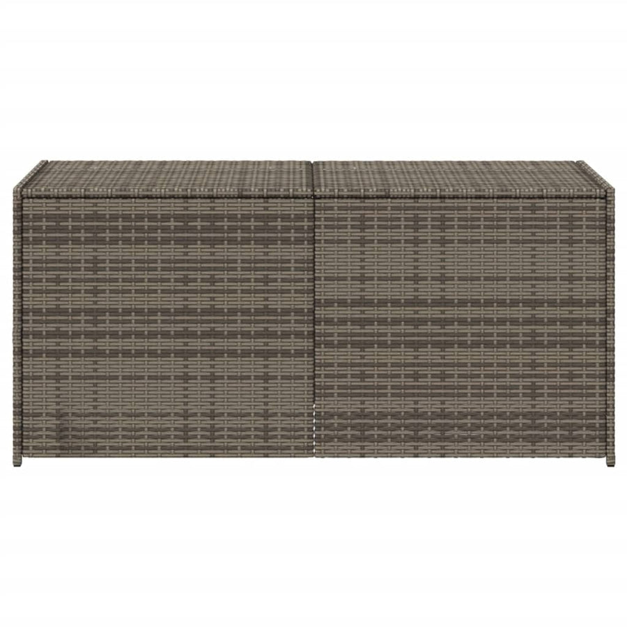 Tuinbox 283 L Poly Rattan Grijs