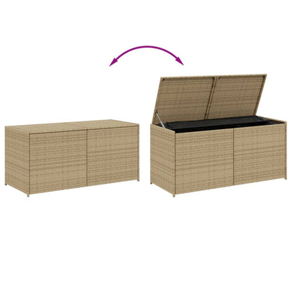 Tuinbox 283 L Poly Rattan 120 x 50 x 56 cm