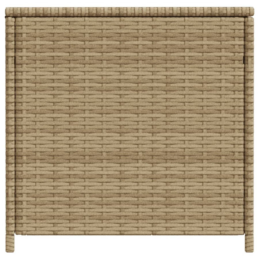Tuinbox Met Wielen 469 L Poly Rattan 200 x 50 x 58 cm