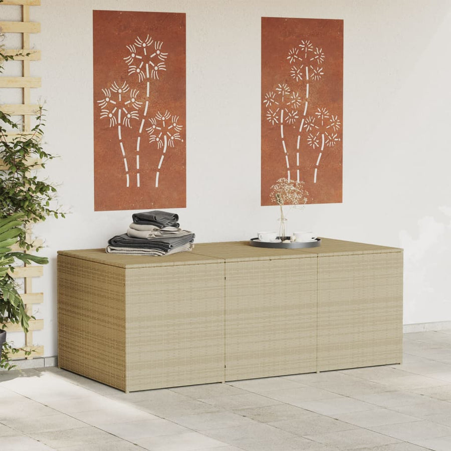 Tuinbox 984 L Poly Rattan 180 x 90 x 70 cm