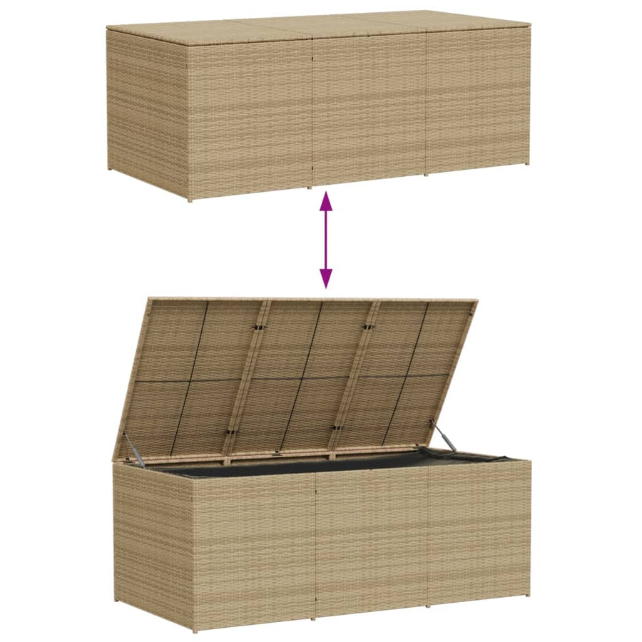 Tuinbox 984 L Poly Rattan 180 x 90 x 70 cm