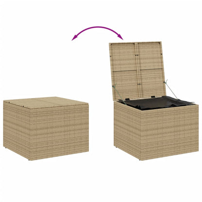 Tuinbox 291 L Poly Rattan 80 x 75 x 59 cm