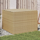 Tuinbox 291 L Poly Rattan Gemengd Beige