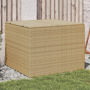 Tuinbox 291L poly rattan 80x75x59 cm beige
