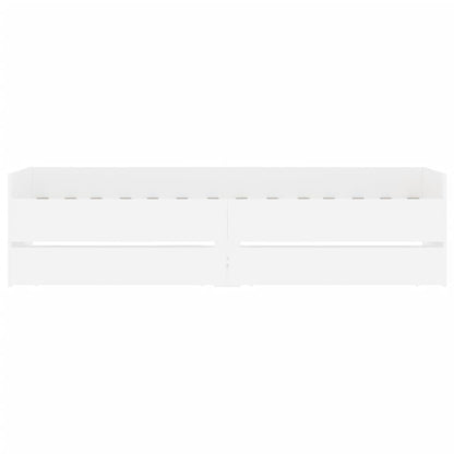 Bedframe Met Lades Wit 90 x 190 cm