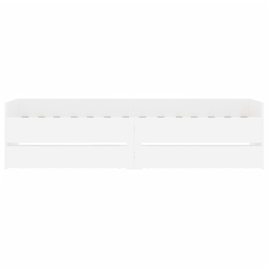 Bedframe Met Lades Wit 90 x 190 cm