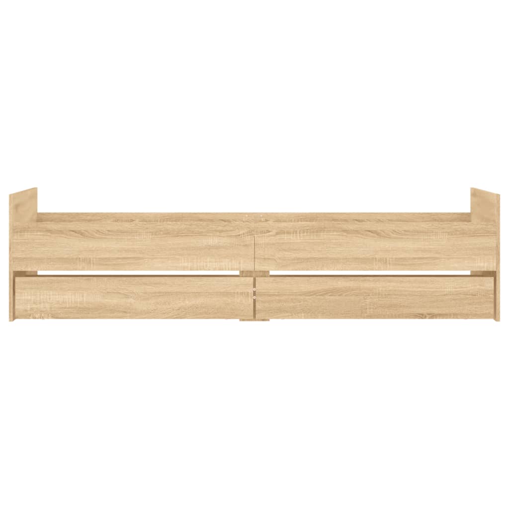Bedframe Met Lades Kleurig 100 x 200 cm