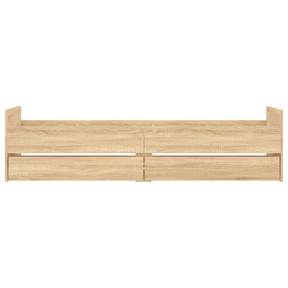 Bedframe Met Lades Kleurig 100 x 200 cm